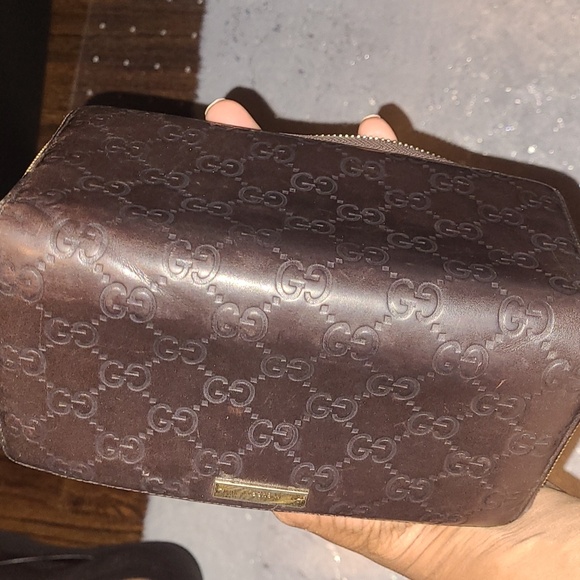🤎💯Authentic Chocolate Brown Guccissima Zip Around Wallet🤎 - Picture 11 of 13